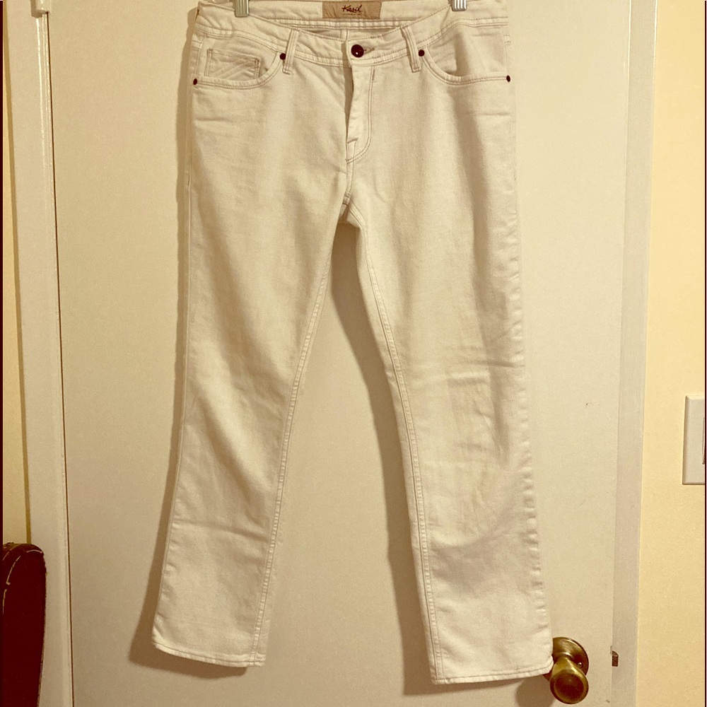 KASIL WHITE JEAN PANTS